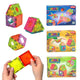 Toi-toys Bauset Magnettafeln 12-teilig