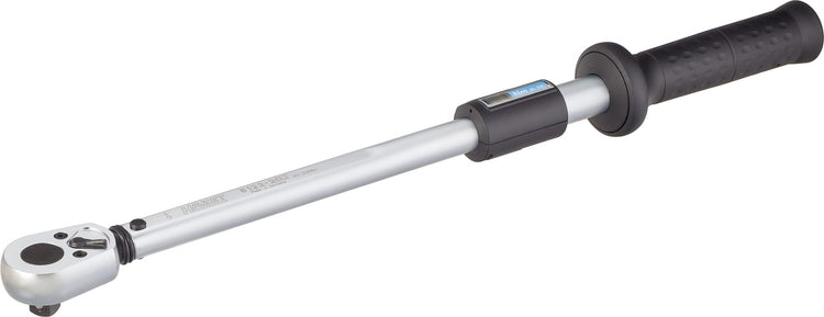 Hazet Drehmomentschlüssel 5122-2clt – Drehmomentbereich min-max: 40 – 200 Nm – Genauigkeit: 4 % – 1 2 Zoll (12,5 mm) Vierkant massiv – Länge: 545 mm