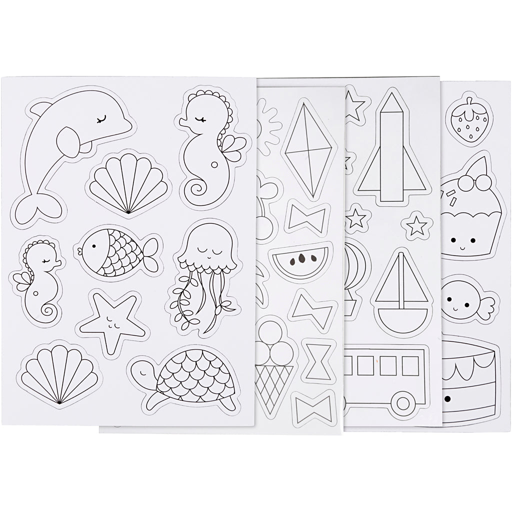 Creativ Firmenmagnete, Blatt 14,85x21 cm, 8 Blatt 1 Karton