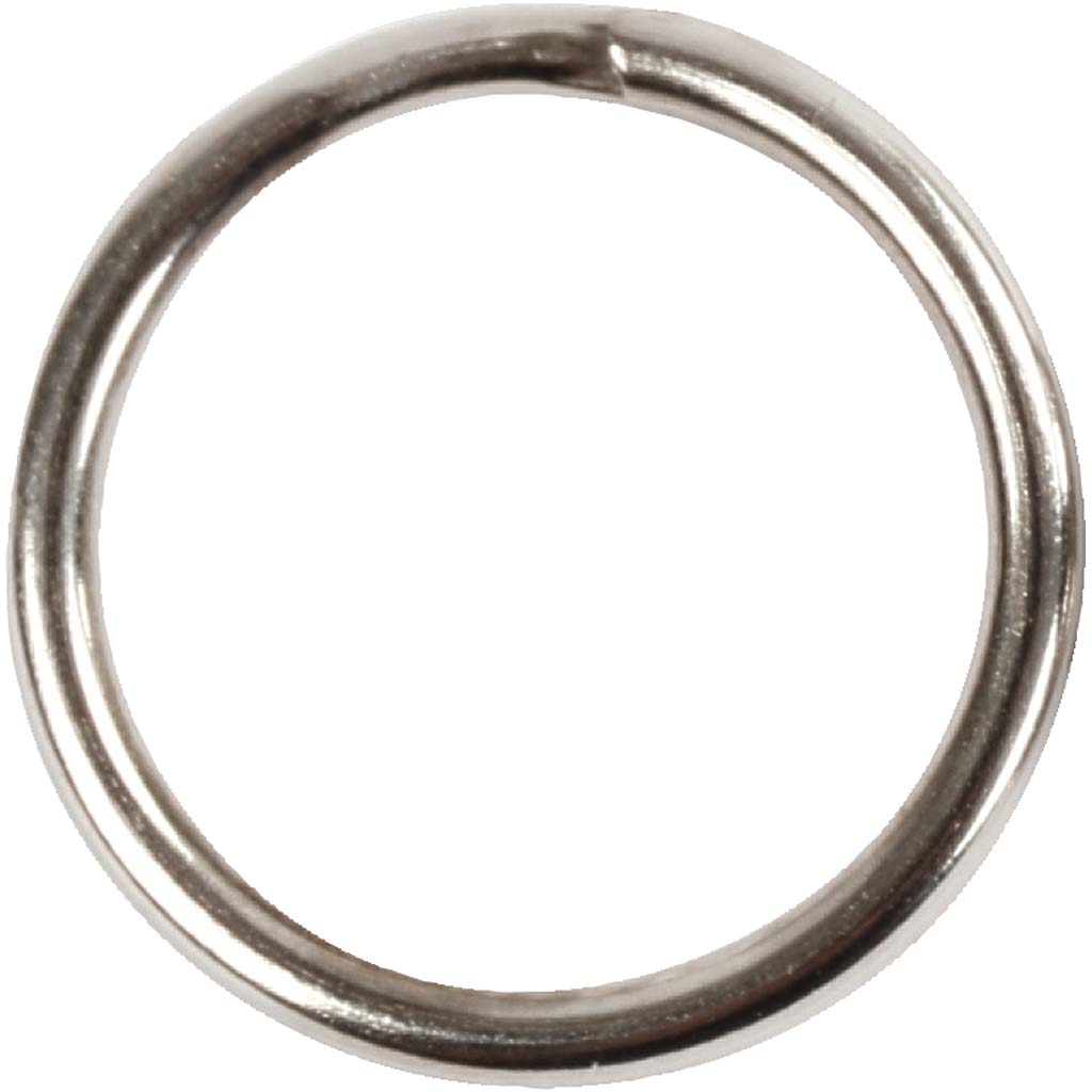 Creativ Company Schlüsselanhänger, D 12 mm, 10 Stück, 1 Box