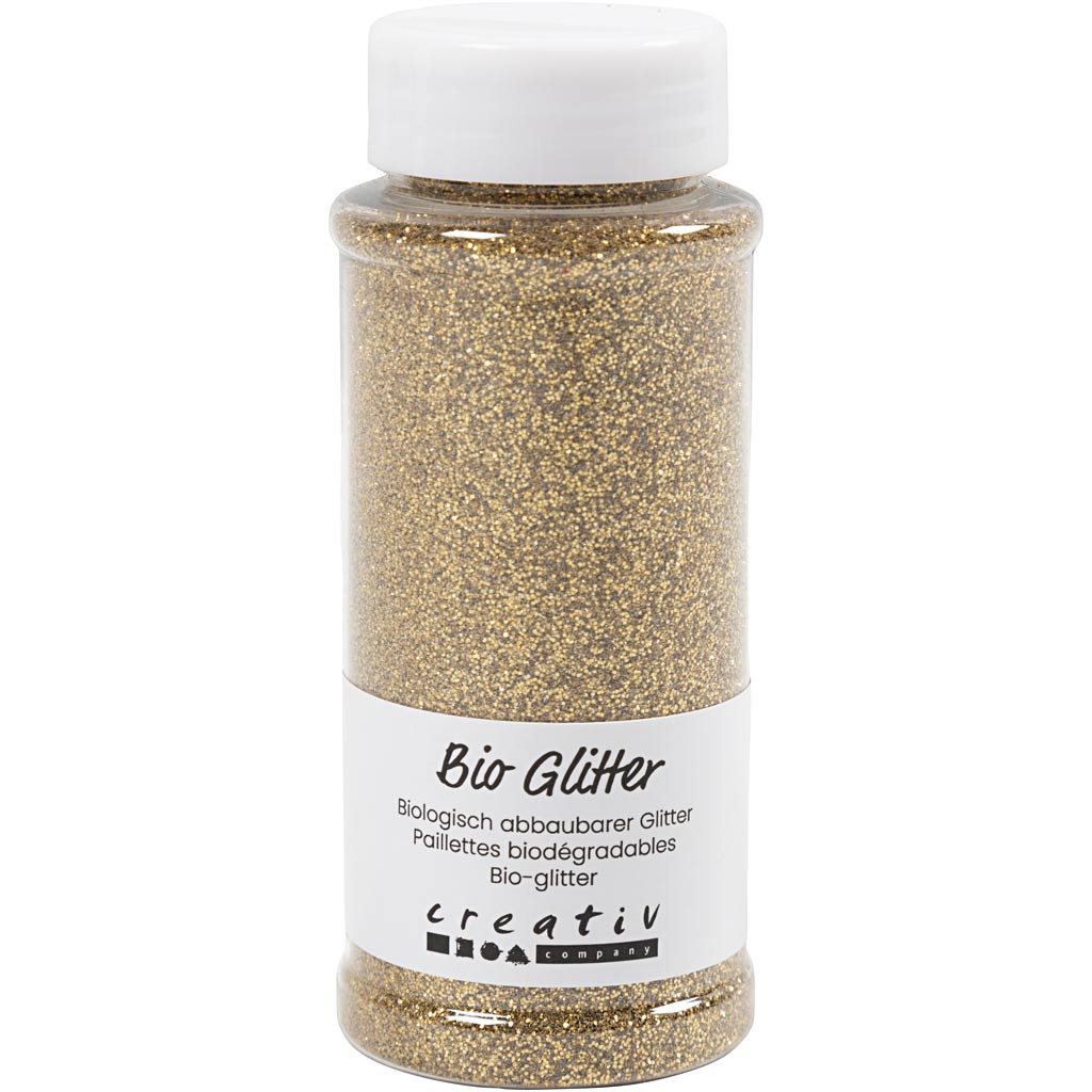 Creativ Company Bio Sparkles, Gold, 140 ml 1 Box