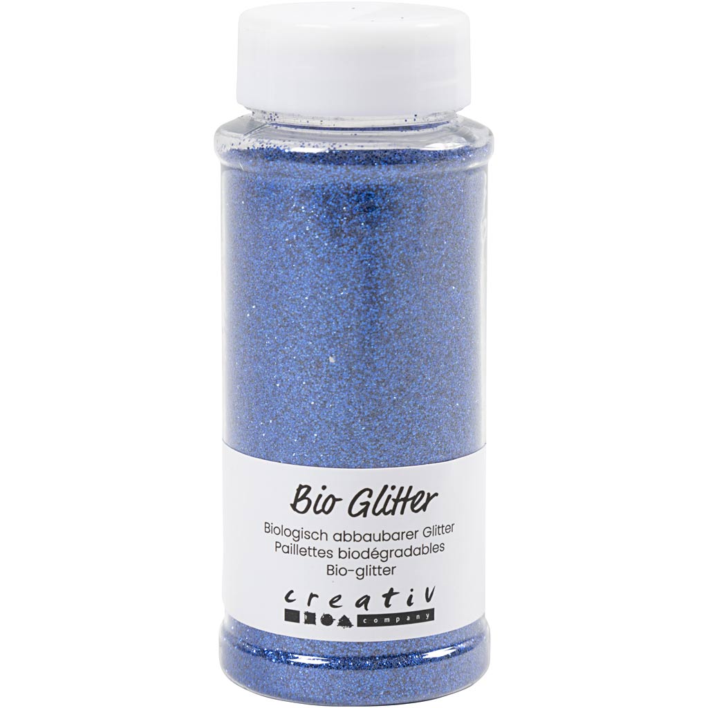 Creativ Company Bio Sparkles, blau, 140 ml 1 Box