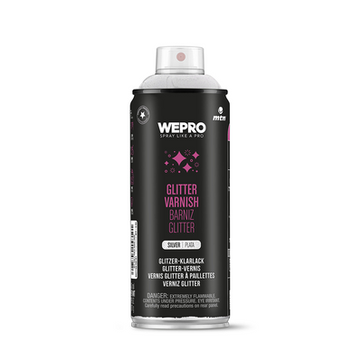 Mtn 1070464 – Profi-Glitzerlack: Silber | 3 Stück