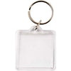 Creativ Company Schlüsselanhänger, Größe 40x40 mm, 25 Stück, 1 Box