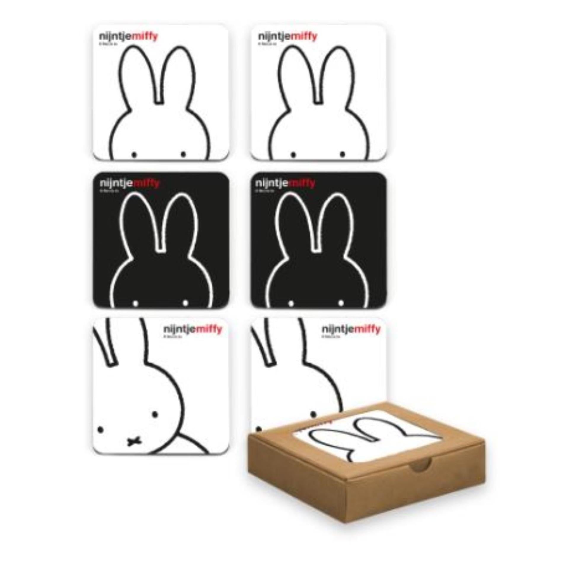Miffy's Face Untersetzer-Set 6-teilig