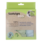 Starbright 1074492 – Mikrofaser-Recycling-Schusstuch 30 x 30 cm, 250 g qm, 3 Stück | 6 Stück - afbeelding 2