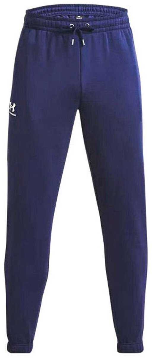 Under Armour UA Icon Fleece Jogger-Blu Herren-Sporthose – Midnight Navy – Weiß