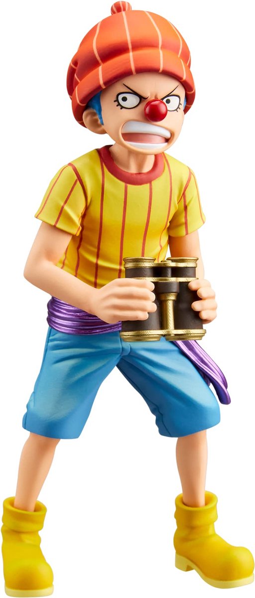 Banpresto One Piece DXF – The Grandline Series PVC Statue Buggy (Staffel 20: Wano Country), 13 cm Statue