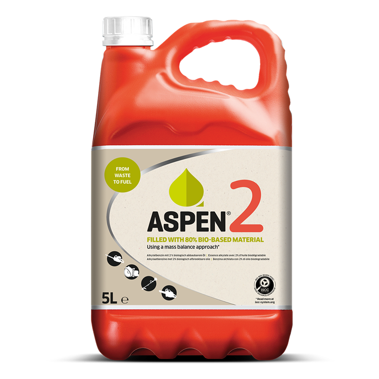 Aspen 1076983 – Benzin 2-Takt Bio-80 5ltr | 3 Stück