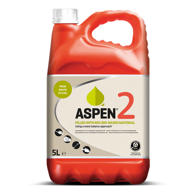 Aspen 1076983 – Benzin 2-Takt Bio-80 5ltr | 3 Stück
