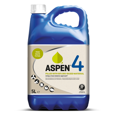 Aspen 1076984 – Benzin 4-Takt Bio-80 5ltr | 3 Stück