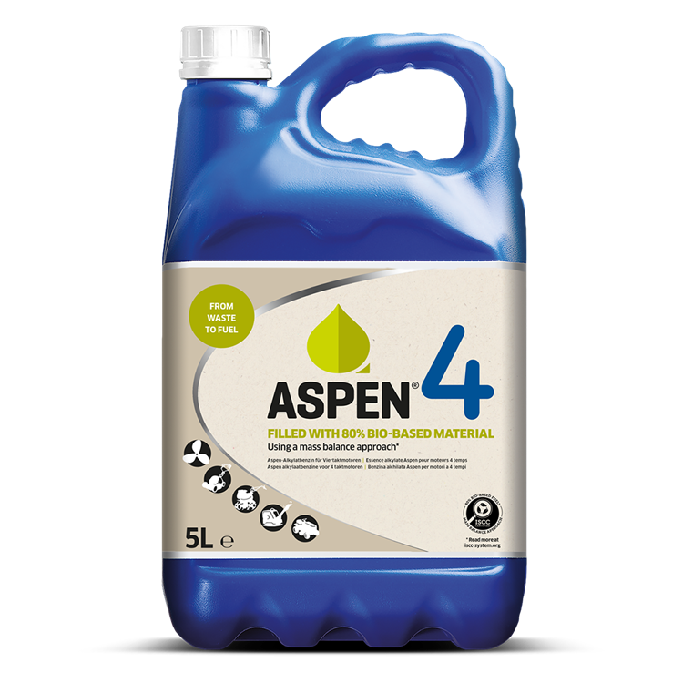 Aspen 1076984 – Benzin 4-Takt Bio-80 5ltr | 3 Stück