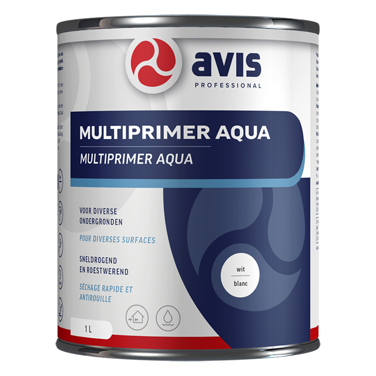 Avis Professional 1074385 – Avis Multiprimer Aqua White 1lt | 1 Stk