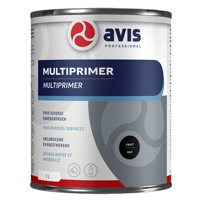 Avis Professional 1074388 – Avis Multiprimer Schwarz 1lt | 1 Stk