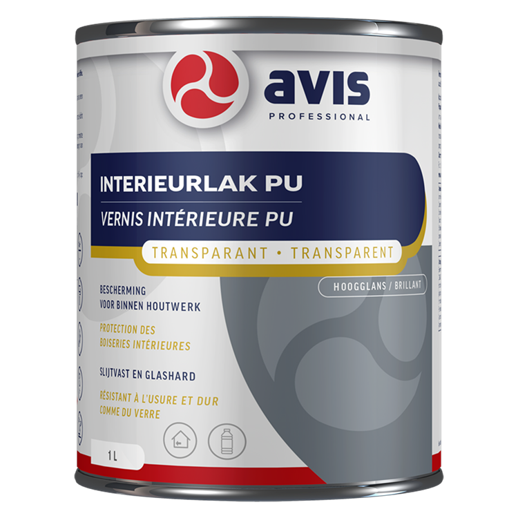 Avis Professional 1074459 – Avis Innenfarbe PU HGL 1 lt | 1 Stk
