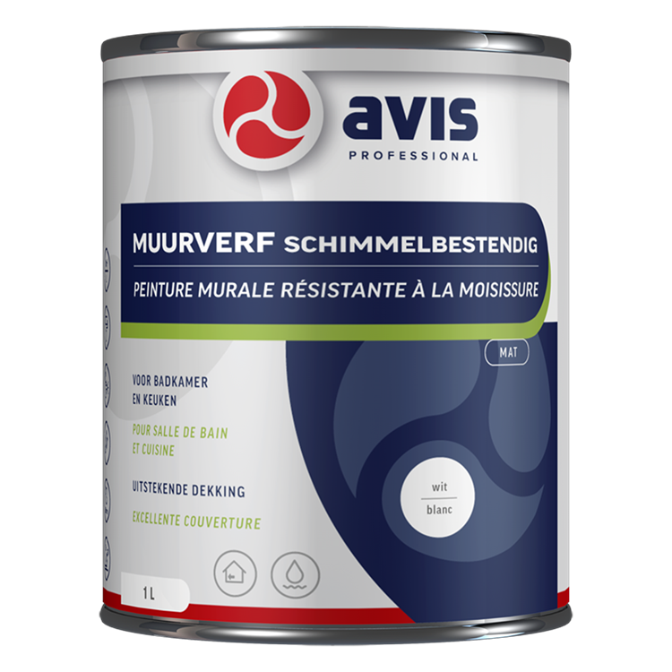 Avis Professional 1074454 – Avis MV Mildeb. weiß matt 1lt | 1 Stk