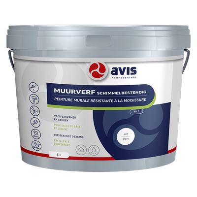 Avis Professional 1074455 - Avis MV Schimmelb. weiß matt 5lt | 1 Stk