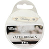 Creativ Company Satin Ribbon Off-White, 10m