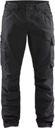 Blåkläder Blaklader Service-Arbeitshose Denim Stretch 1439-1141 – Schwarz Schwarz – C152