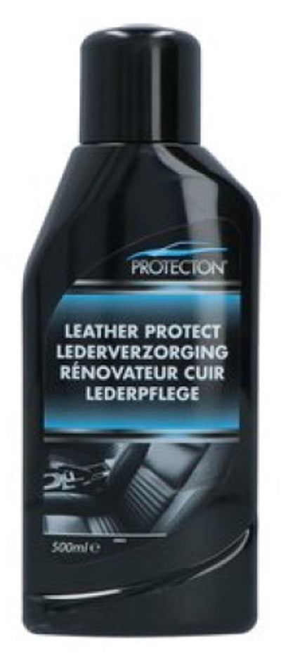 Protecton Lederpflege – zur Reinigung von Leder und Kunstleder – hohe Reinigungskraft – gegen Schmutz und Flecken – 500 ml
