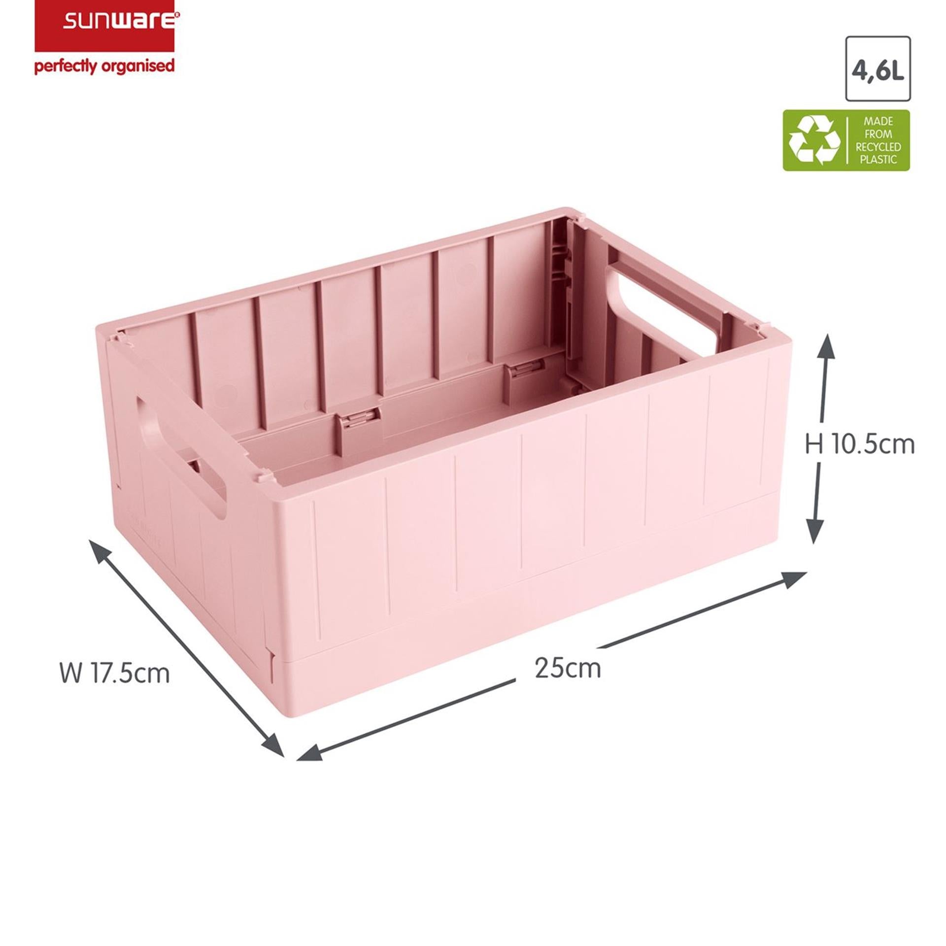 Sunware Sigma Home Faltkiste 4,6l rosa