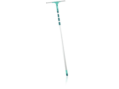 Leifheit Leifheit 51426 Fensterwischer mit Teleskopstiel und Mikrofaserabdeckung 40 cm