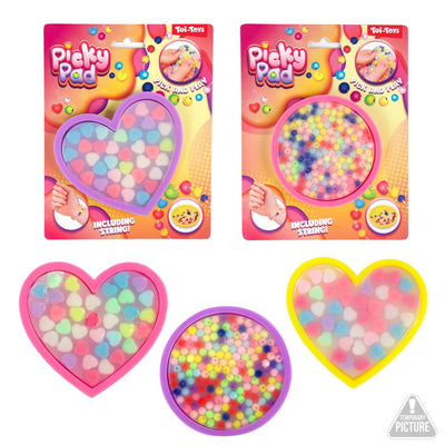Toi-toys lustiger Picky Pad Herzkreis mit Perlen