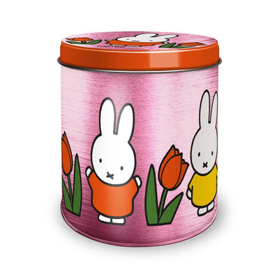 Miffy Aufbewahrungsdose Tulpen rosa 10x11,5cm