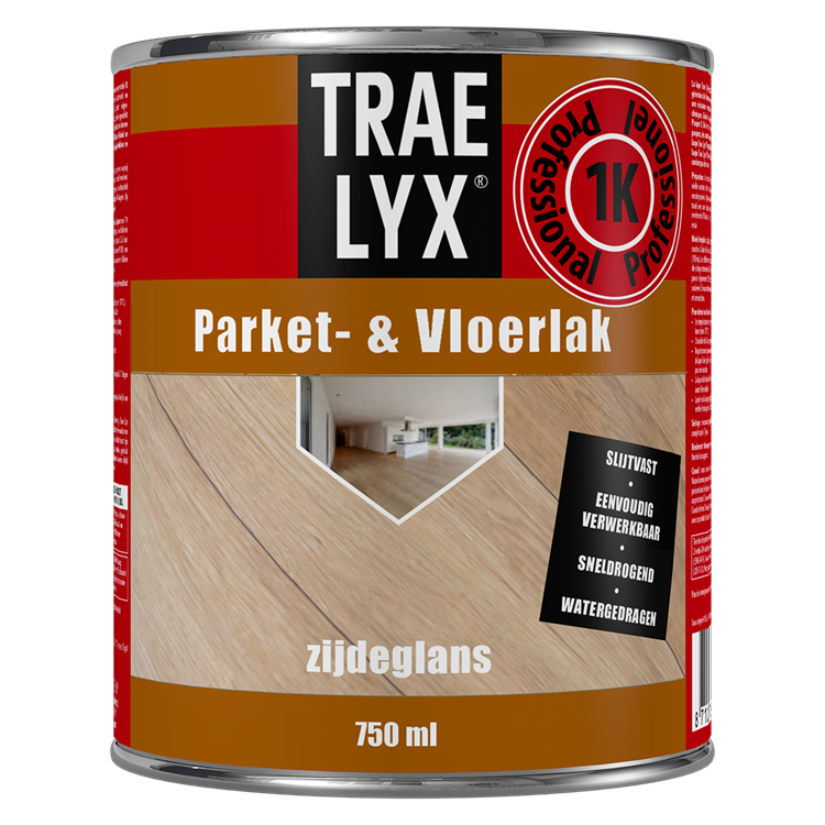 Trae-lyx 1074346 – tl Parkettbodenlack zgl 750 m | 1 Stk