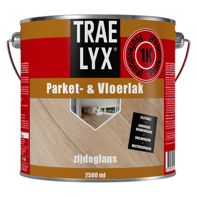 Trae-lyx 1074347 – TL Parkettbodenlack ZGL 2,5 lt | 1 Stk