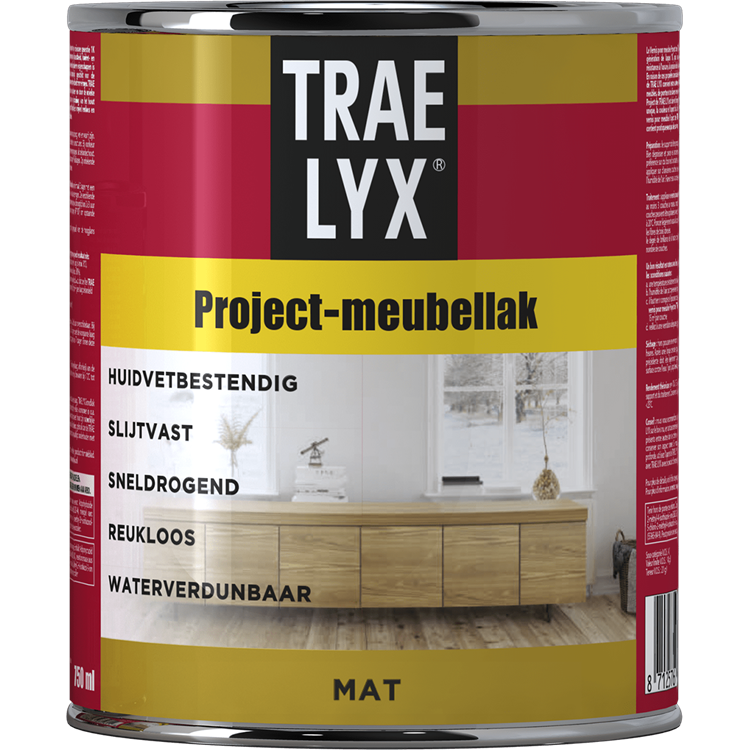 Trae-lyx 1074365 – tl prjct Möbellack matt 750 ml | 1 Stk