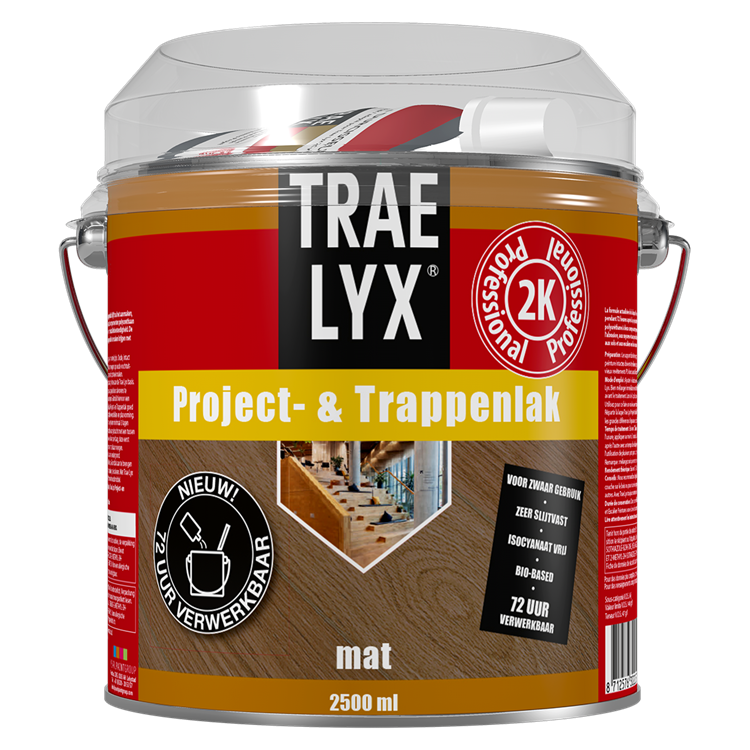 Trae-lyx 1074360 – tl prjct – Treppenfarbe matt 2,5 l | 1 Stk