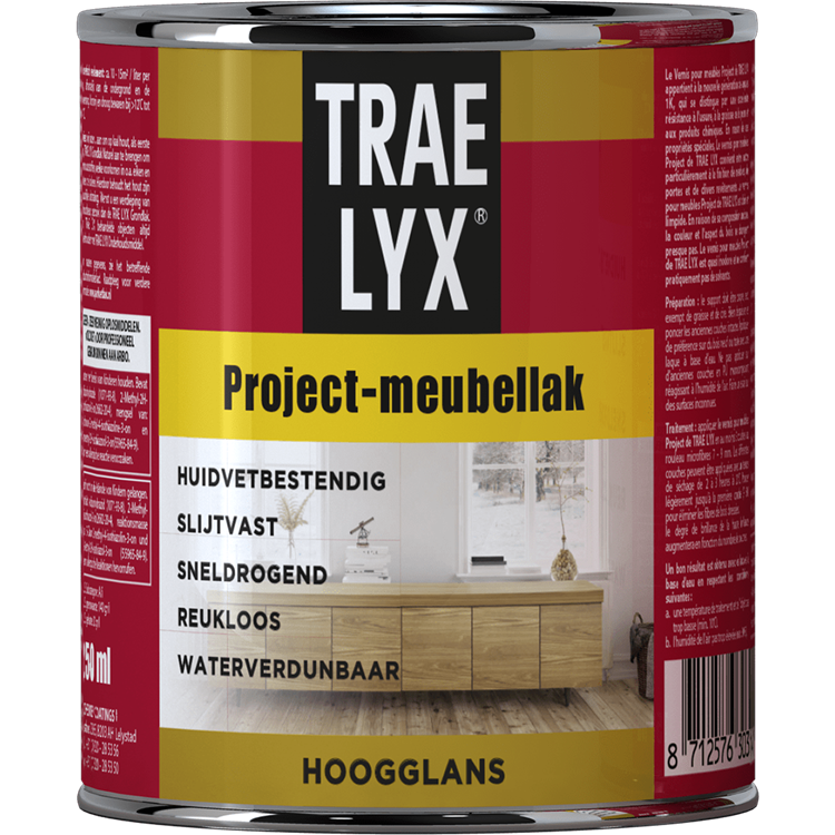Trae-lyx 1074370 – Tl Prjct Möbellack hgl 250 ml | 1 Stk