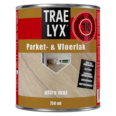 Trae-lyx 1074350 – Tl Parket Vloerlak U-Mat 750 ml | 1 Stk