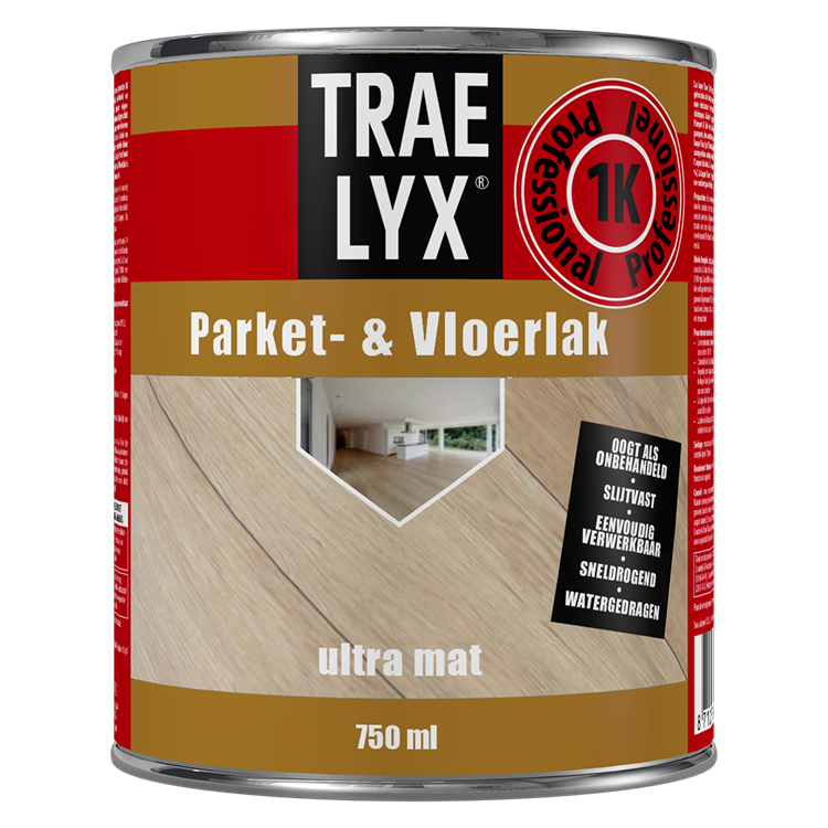 Trae-lyx 1074350 – Tl Parket Vloerlak U-Mat 750 ml | 1 Stk