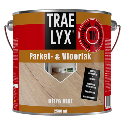 Trae-lyx 1074351 – tl Parkettbodenlack U-mat 2,5lt | 1 Stk
