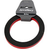 Creativ Firmenband aus Kunstleder, B: 10 mm, Stärke 3 mm, rot, 1 m 1 Box