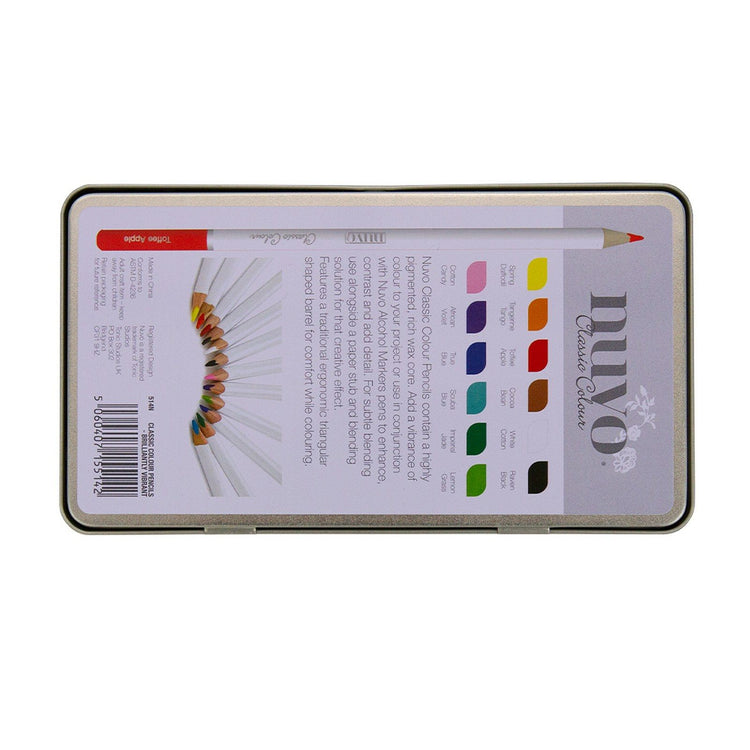 Nuvo von Tonic Studios Nuvo • klassische Farbstifte mit brillanter Lebendigkeit