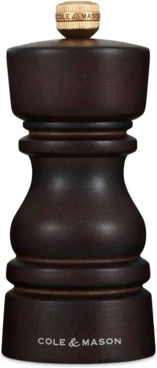 Cole Mason - London Schokoladenholz-Salzmühle 13 cm