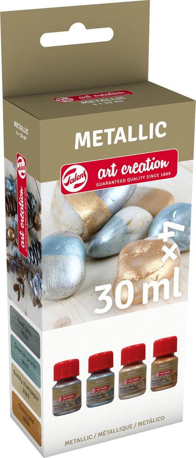 Talens Art Creation Metallic-Set 4x 30 ml Spezialitäten