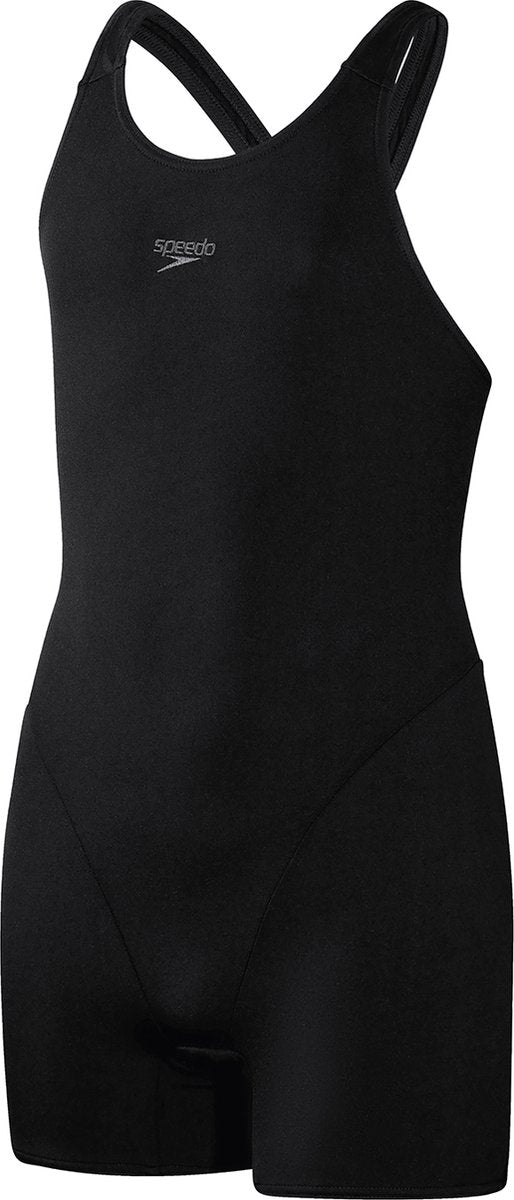 Speedo Endurance+ Legsuit Mädchen Sport-Badeanzug – Schwarz