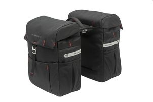 Neu Looxs Vigo Double MIK Fahrradtasche - Schwarz