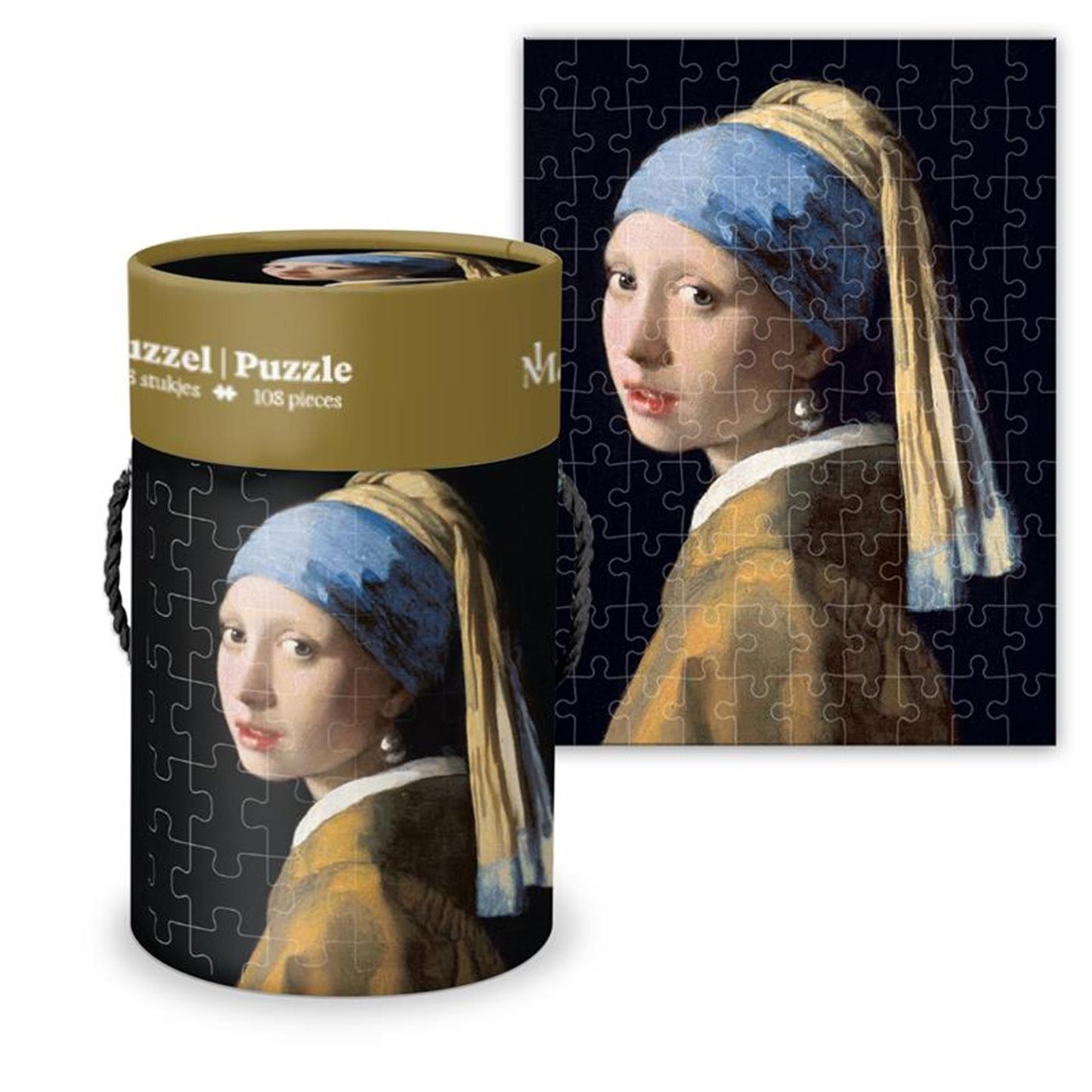 Puzzle Mädchen mit der Perle 108 Teile