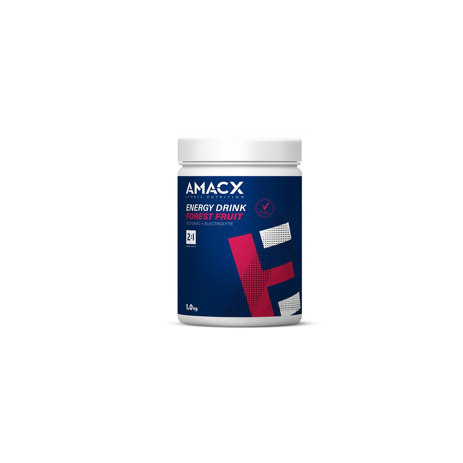 Amacx Energy Drink Energy Drink 2:1 isotonische Waldfrucht 1kg