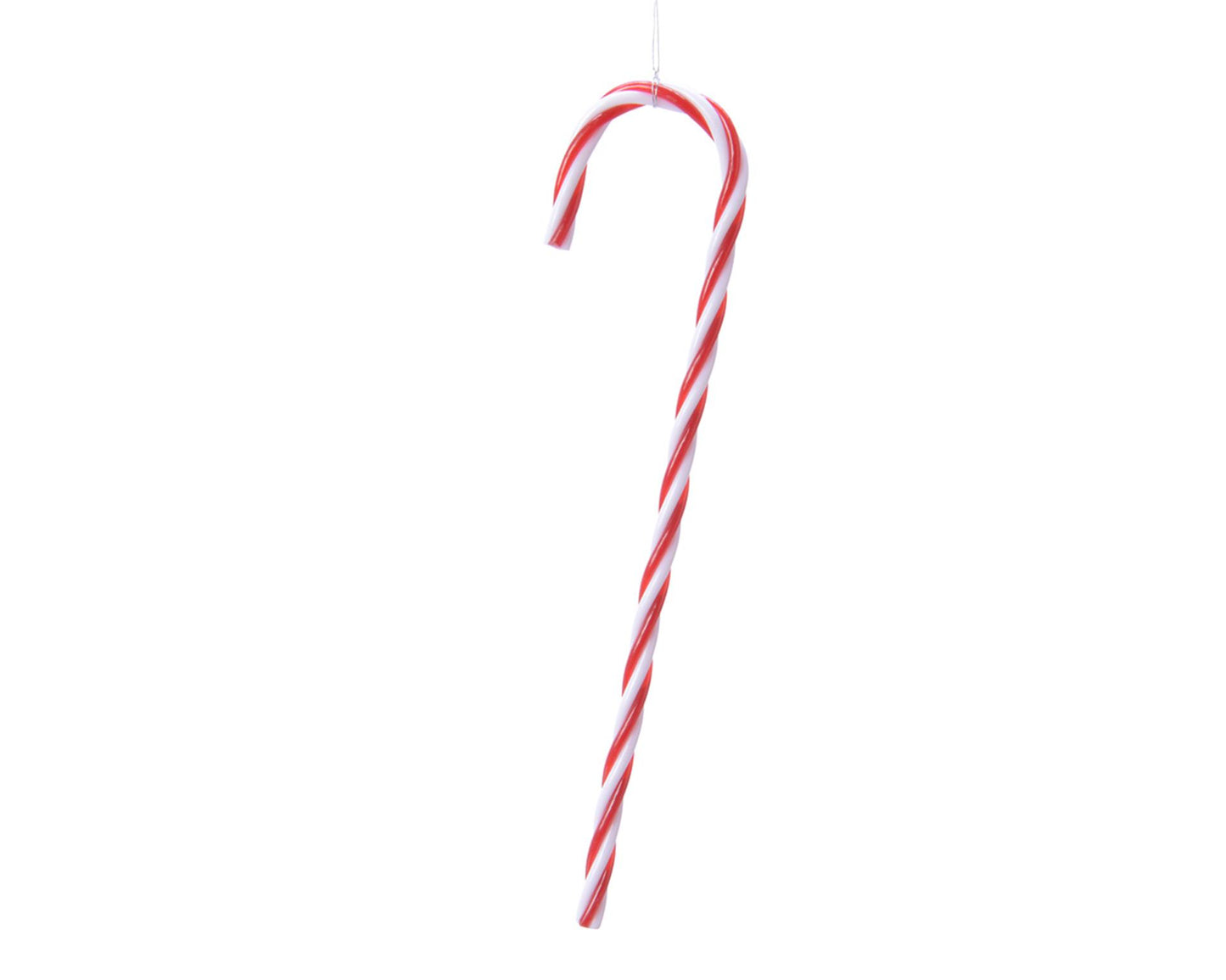 Decoris Weihnachtsanhänger Zuckerstange 6 Stück