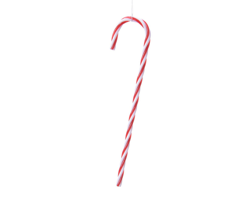 Decoris Weihnachtsanhänger Zuckerstange 6 Stück