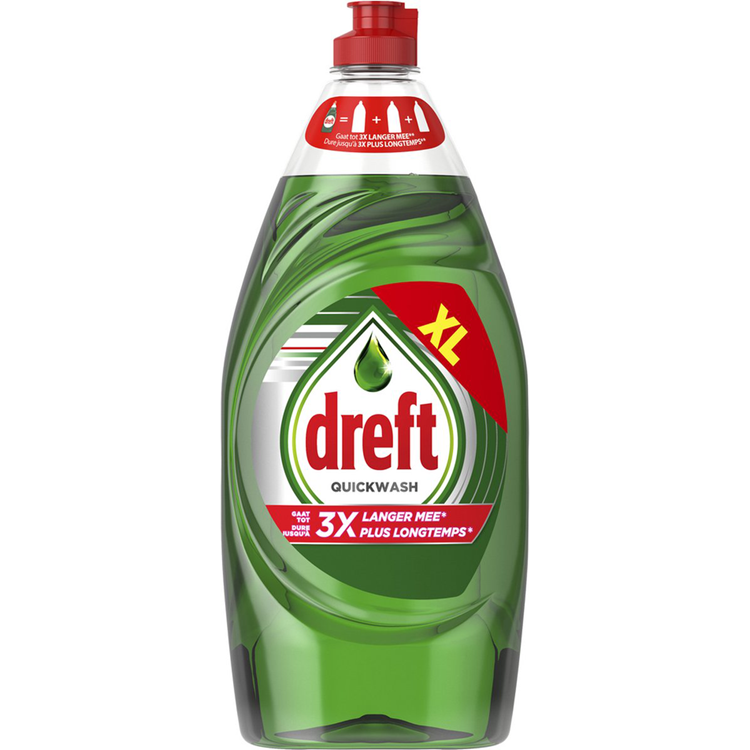 Dreft 1074684 – Schnellwaschmittel Original 820 ml | 4 Stück