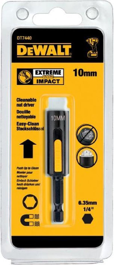 Dewalt dt7440 extrem schlagfester magnetischer Bit-Steckschlüssel – 10 mm