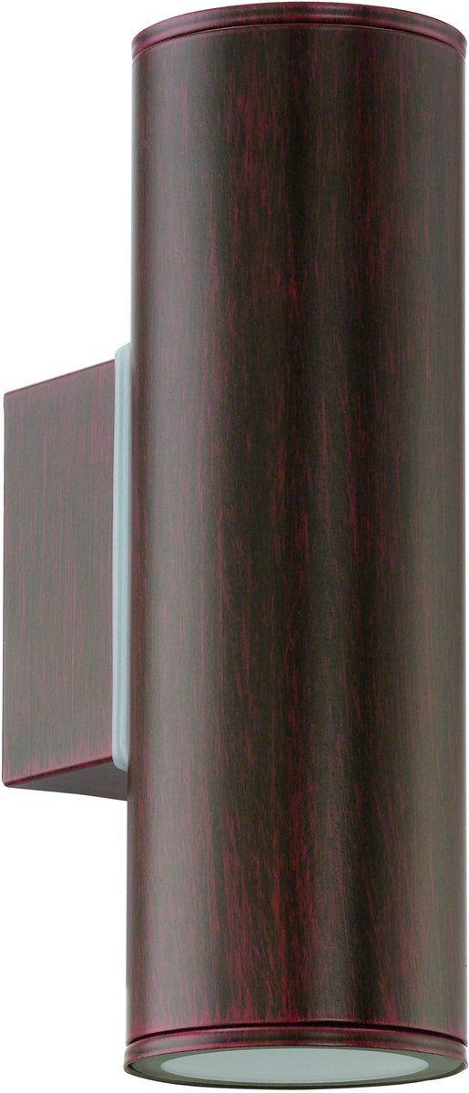 Eglo Riga Außenwandleuchte – gu10 – 16,5 cm – antikbraun