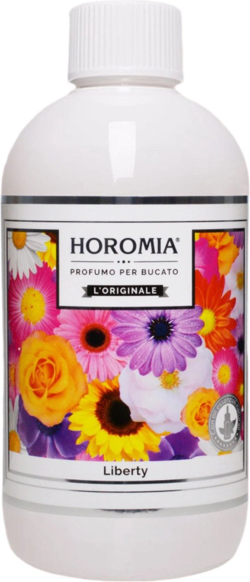 Horomia Wäscheparfüm Liberty – 500 ml – Duft für Wäsche – Parfüm für Wäsche – Wäscheduft